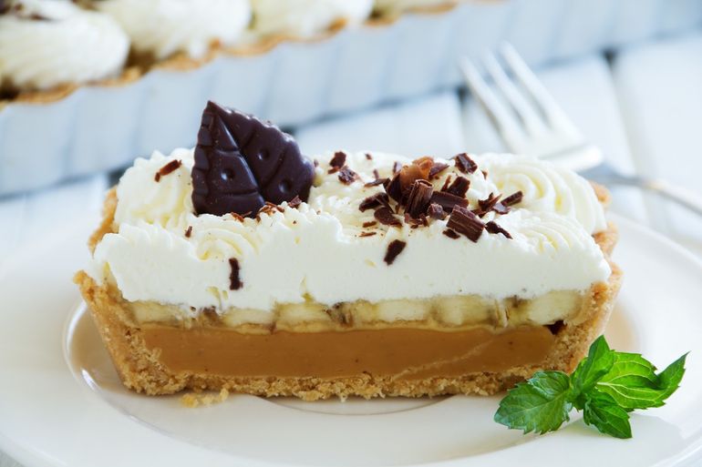 Una receta sencilla y rica para hacer en casa. Tarta Banoffee. Una receta sencilla y rica para hacer en casa. Tarta Banoffee.