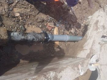 La obra se concluyó este viernes al mediodía.