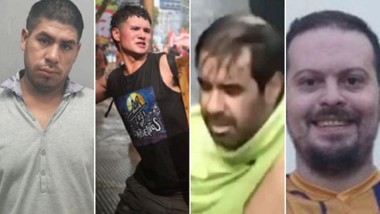 Tras los incidentes en la marcha contra la reforma laboral, cuatro acusados fueron identificados por agredir a la Policía. Tras los incidentes en la marcha contra la reforma laboral, cuatro acusados fueron identificados por agredir a la Policía.