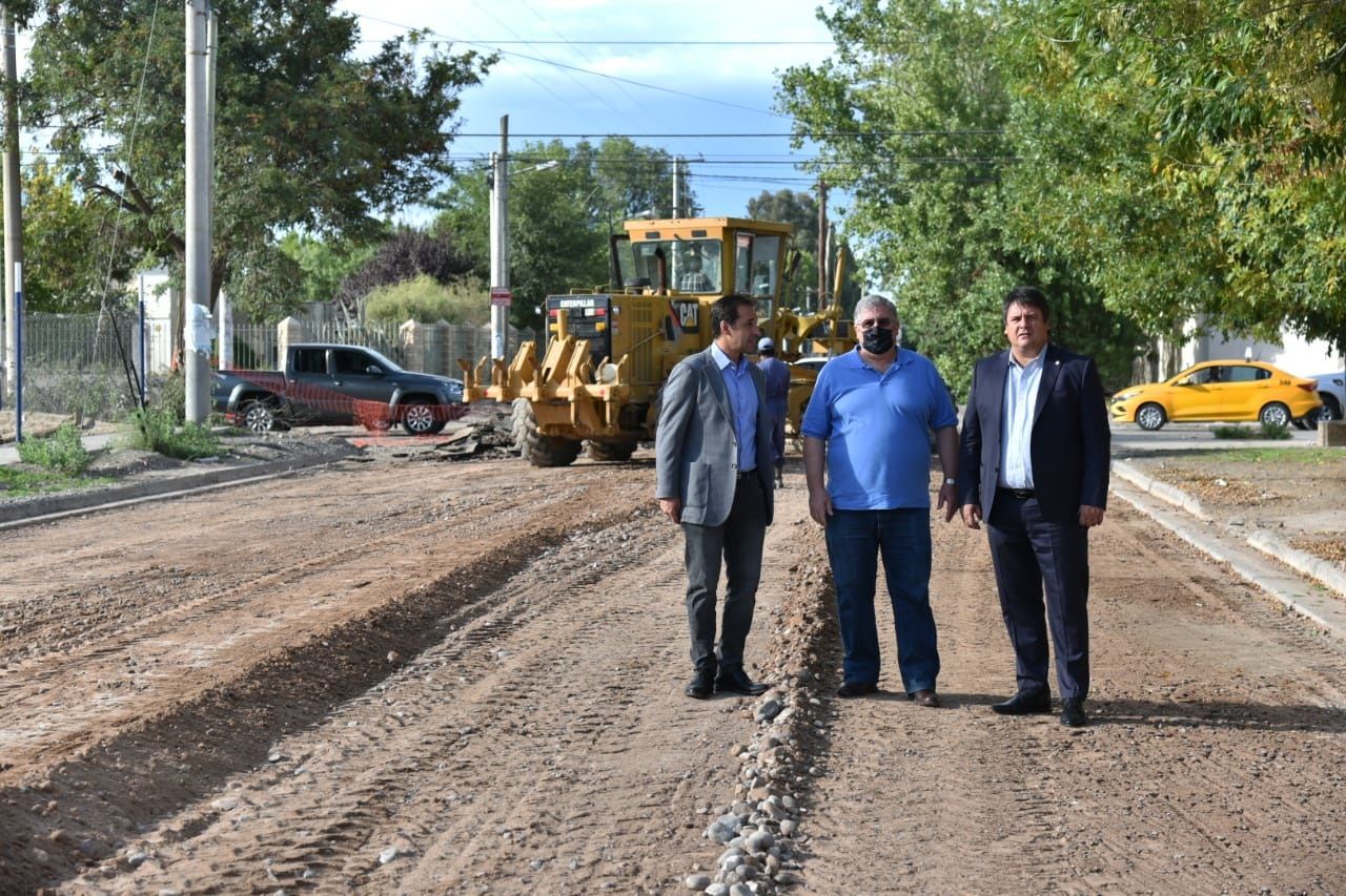Barrio Confluencia: finalizan obra de pavimento