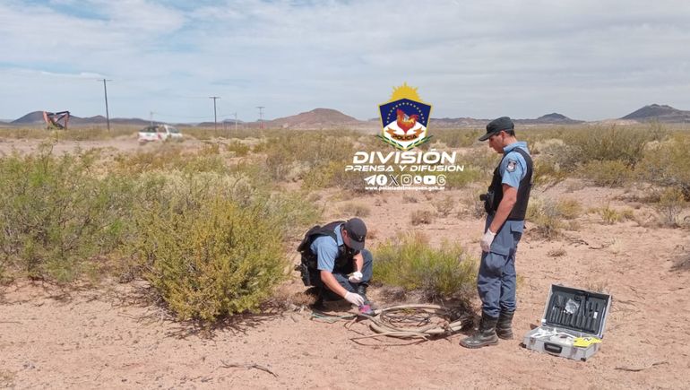 La Policía provincial interviene casi a diario por hechos de robo de cables. La Policía provincial interviene casi a diario por hechos de robo de cables.