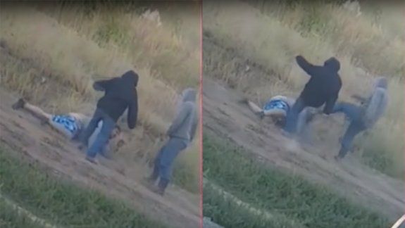 Terrible agresión a un desocupado