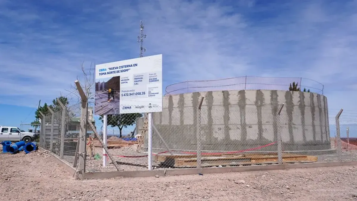 El gobierno de la provincia lanzó un plan de obras de agua potable que arrancará en enero.