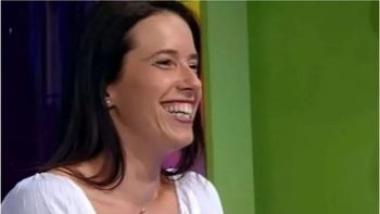 Angie, la secretaria de Marcelo Tinelli. Angie, la secretaria de Marcelo Tinelli.