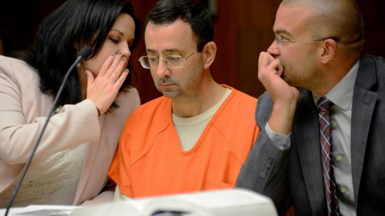 Larry Nassar trabajó con el equipo de gimnasia de Estados Unidos.