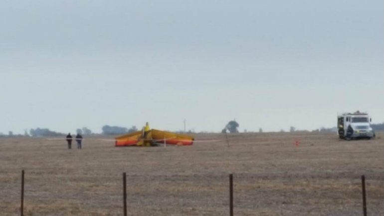 Cayó una avioneta en Pehuajó y murió su piloto