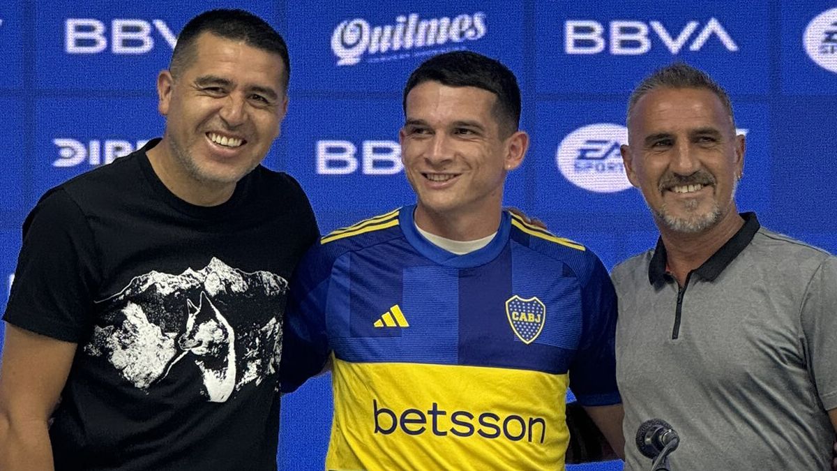 Boca presentó oficialmente a su nuevo refuerzo