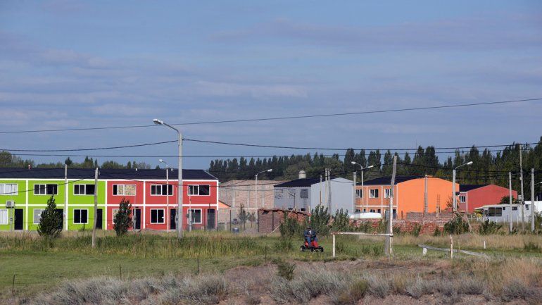 Hace dos años se instalaron las primeras familias en el barrio.