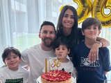 Antonela Roccuzzo le dedicó un romántico saludo de cumpleaños a Lionel Messi