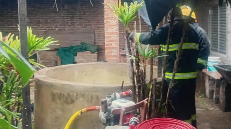 El albije donde fue hallado el cuerpo de la mujer.