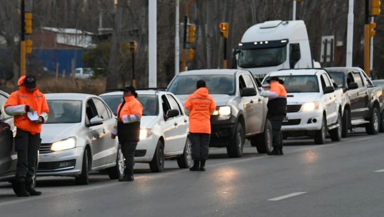 Plottier intensificó los controles de tránsito sobre la Ruta 22