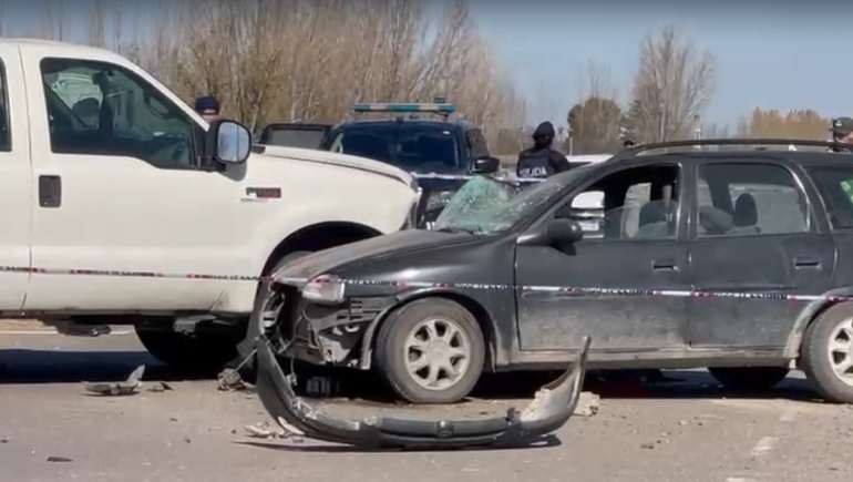 El impactante accidente fatal en  la Ruta 40