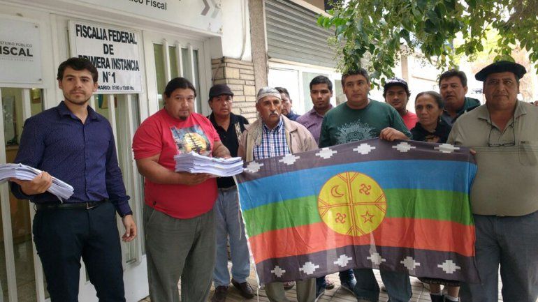 La comunidad Kaxipayiñ radicó una denuncia penal ayer por Loma La Lata.