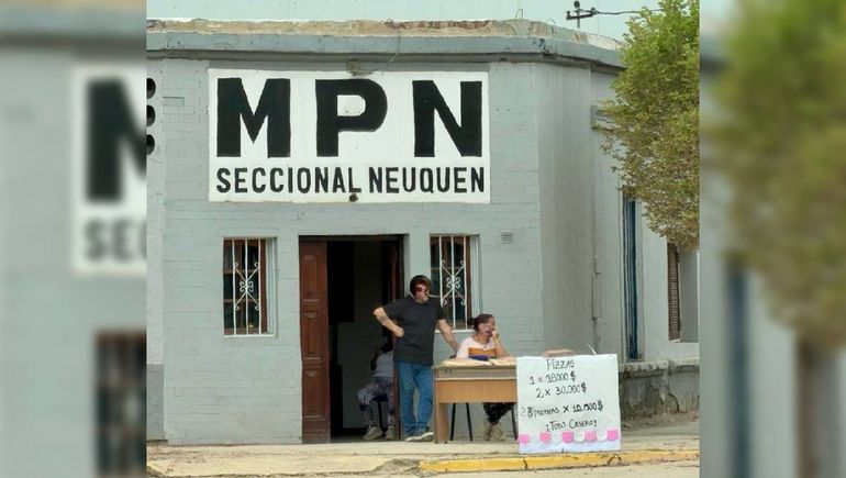 La seccional I del MPN en la ciudad de Neuquén.