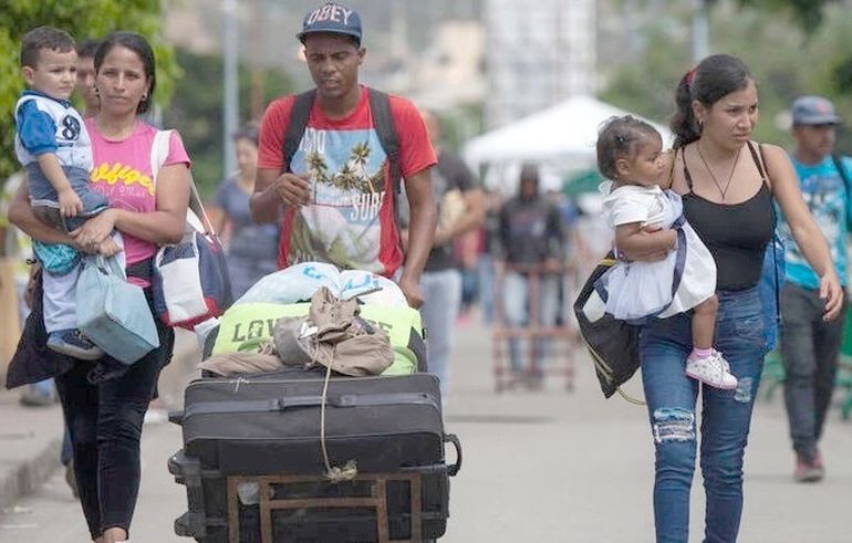 Otra ola de migrantes venezolanos en la región. Otra ola de migrantes venezolanos en la región.