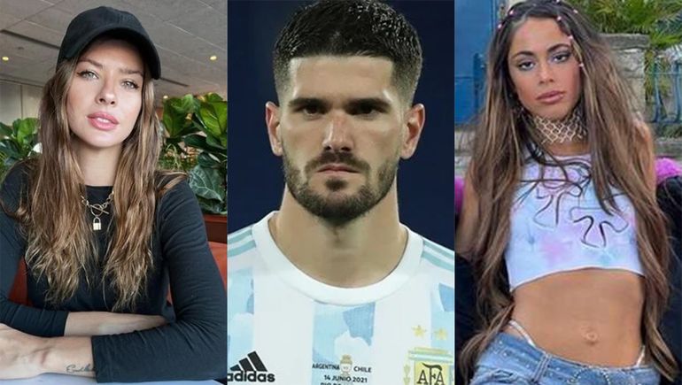 Mientras se chamuyaba a Tini, De Paul vio dos veces a La China