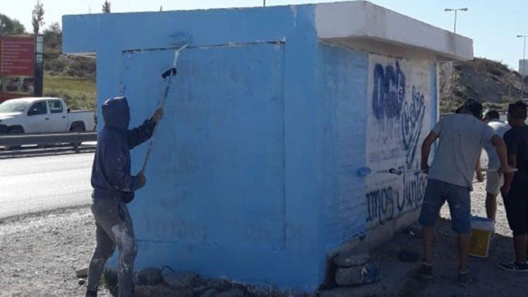 Tras la victoria en las urnas, el MPN inició el operativo limpieza de las calles