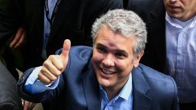 Duque logró el 39,12% de los votos en una elección que tuvo un muy alto porcentaje de abstenciones.