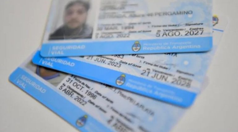 La vigencia de la licencia se reduce a medida que aumentan los años del conductor