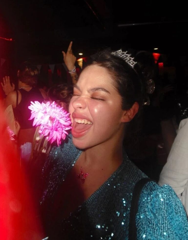 El festejo de la hija de Andrea del Boca El festejo de la hija de Andrea del Boca