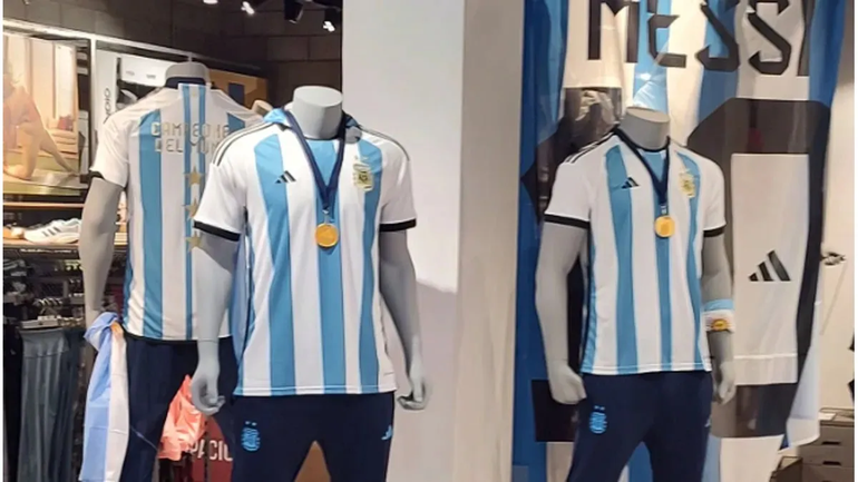 Se agotó en un ratito la nueva camiseta argentina: ¿y ahora?
