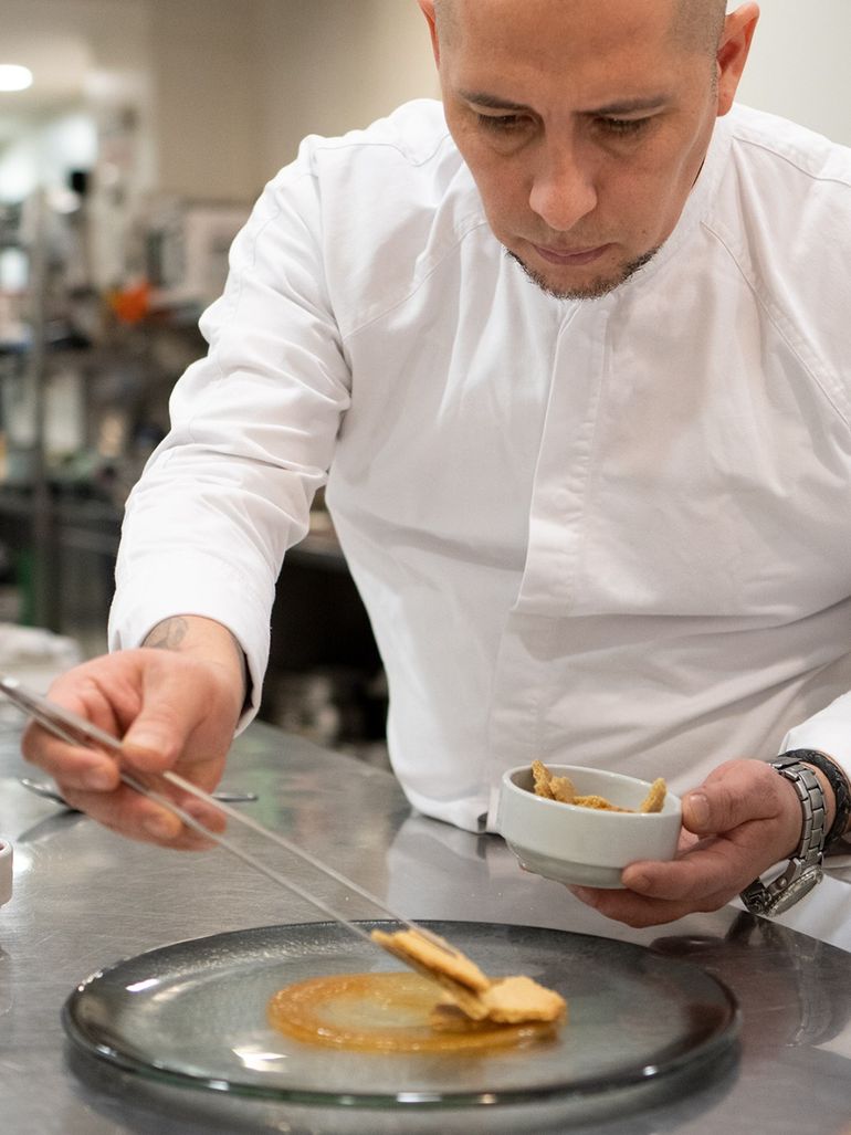 Cristian Alfaro, jefe de cocina de la Herradura Hotel Suites.