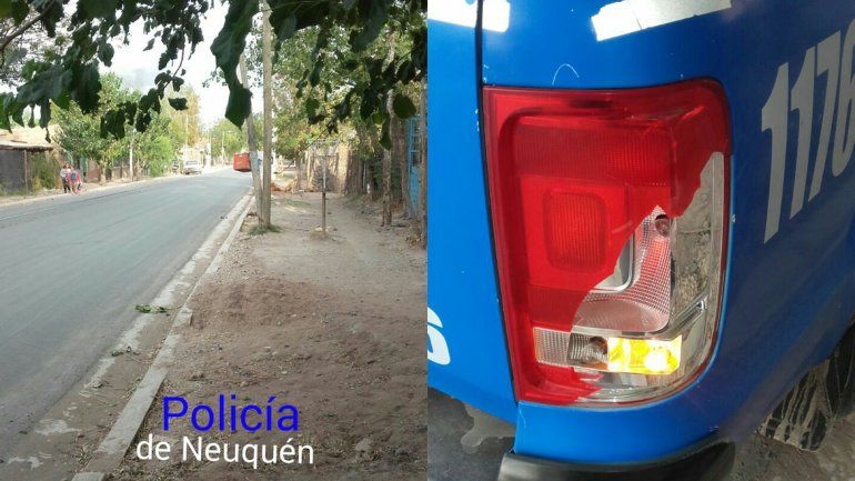 Una discusión con un borracho dejó a cinco policías heridos y dos patrullas rotas