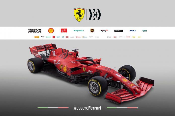 Ferrari presentó su auto de Fórmula 1: la SF1000