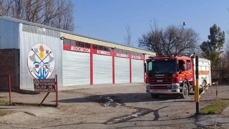 Cómo trabajan los bomberos de Plottier tras los casos positivos