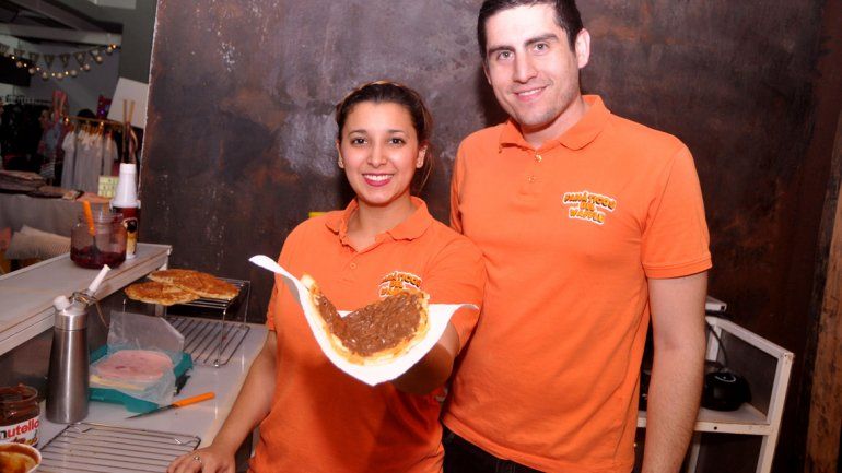 Didier Carrascal ha tenido gran éxito con un emprendimiento gastronómico que ofrece exquisitos waffles.
