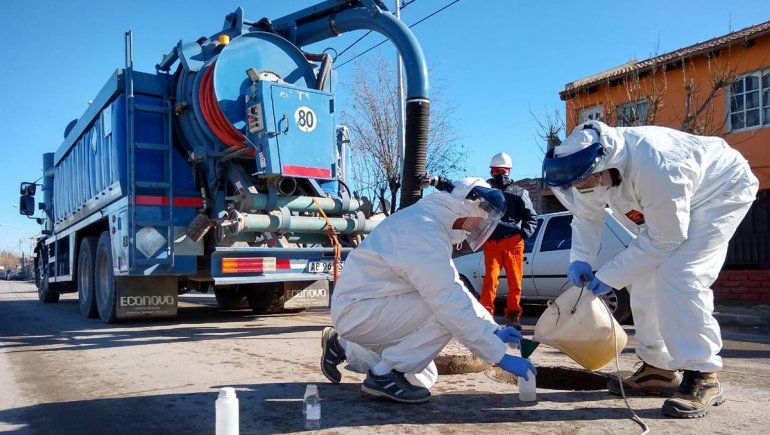 Neuquén: no detectan rastros de coronavirus en las cloacas