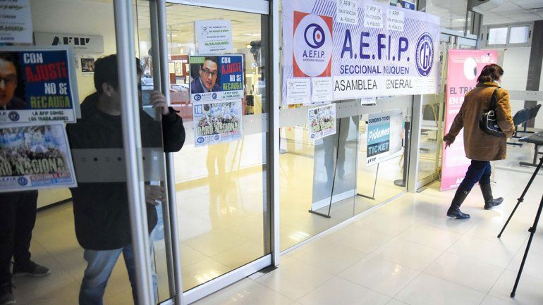 El paro en la AFIP se hizo sentir en la atención al público