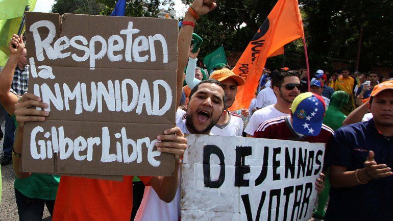 En Venezuela la marcha es para votar