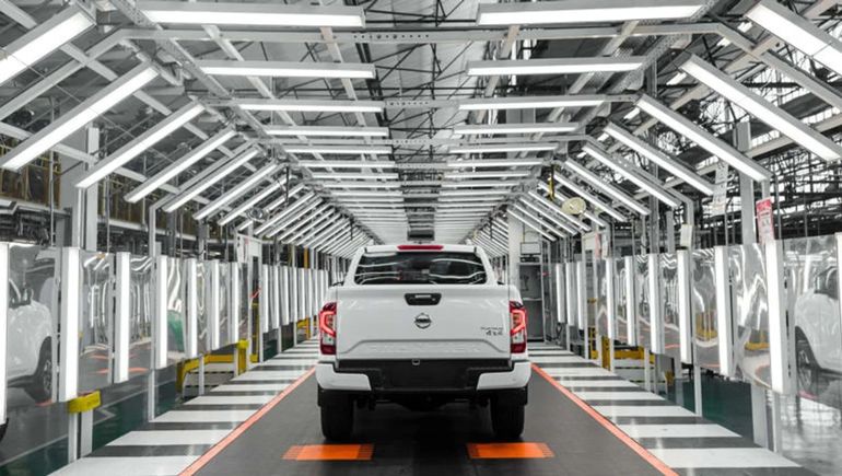 La Nissan Frontier cuando aún se producía en Córdoba.