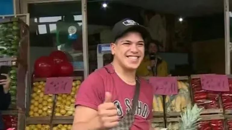 Thiago Medina contó como viene su verdulería