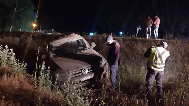 Volvía borracho de un asado y chocó contra el guardarrail en plena Ruta 40