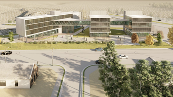 Así quedará el tercer módulo del Polo Científico y Tecnológico. Así quedará el tercer módulo del Polo Científico y Tecnológico.