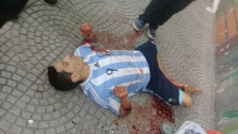 El delincuente iba en un auto robado