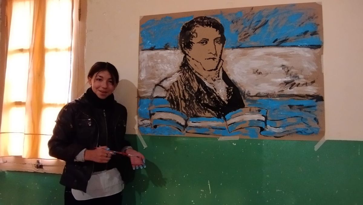 Un profesor busca mostrar el talento artístico de los chicos del norte neuquino