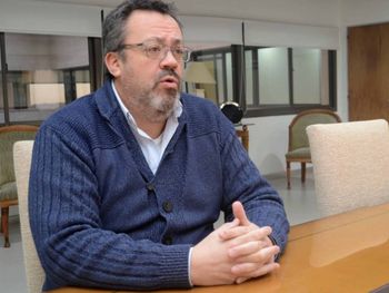 Maximiliano Abraham, presidente de la Bolsa de Cereales y Productos de Bahía Blanca.