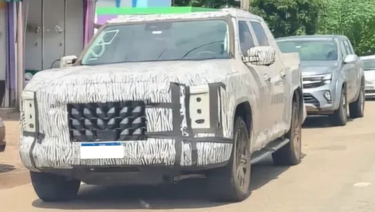 Así es la Volkswagen Amarok que se prepara para ser lanzada en 2026. Foto: Placa Verde.