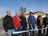 Gaido y Gutiérrez inauguraron más cuadras de asfalto en Terrazas del Neuquén
