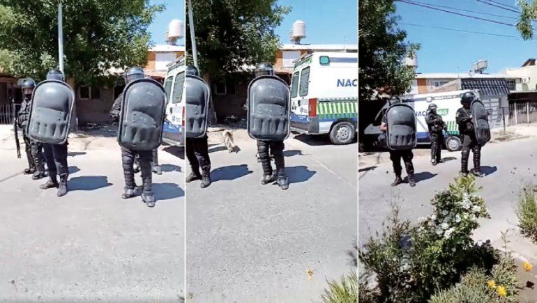 Te tenés que ir del barrio San Lorenzo, ratero de mierda