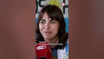Fabiana, hermana del Huevo Acuña, en una nota mundialista con LM.