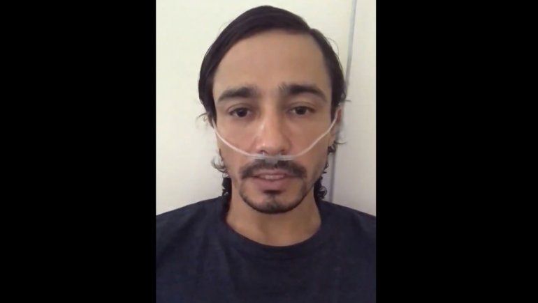 Matías Milla se está recuperando del Coronavirus.