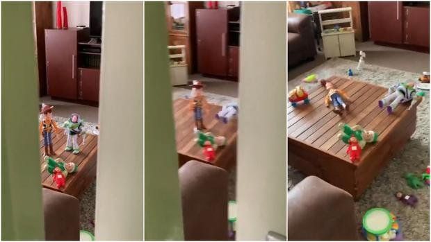 TikTok: el increíble video de unos juguetes que ¿cobran vida?