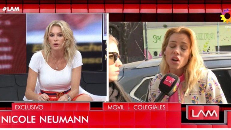 Yanina Latorre insultó a Nicole al aire, mientras se manifestaba en contra del aborto legal