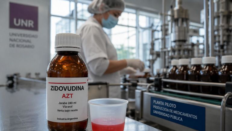 La Universidad Nacional de Rosario obtuvo una autorización histórica para producir un medicamento destinado al tratamiento del VIH dentro del sistema público de salud.