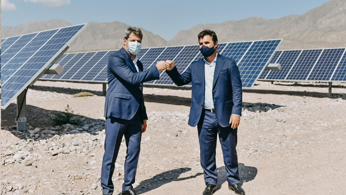 San Juan inauguró un parque solar gigante con más de 9000 paneles