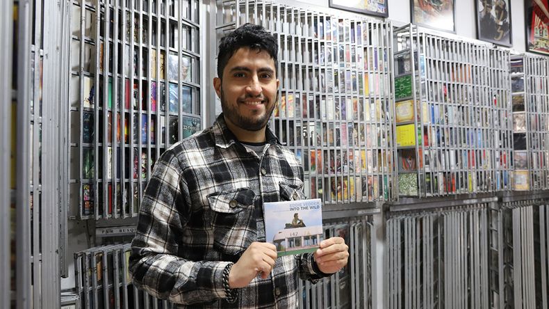 Lucas Side, el dueño de la rockería Mix Láser.